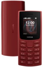 Nokia All-New 105 Dual Sim Keypad Phone with Built-in UPI Payments, Long-Lasting Battery, Wireless FM Radio | RED