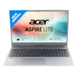 Acer Aspire Lite 13th Gen Intel Core i3-1305U Thin and Light Premium Laptop (Windows 11 Home/16 GB RAM/512GB SSD/36 WHR) AL15-53 with 39.62cm (15.6") Full HD, Metal Body, Steel Gray, 1.59 KG