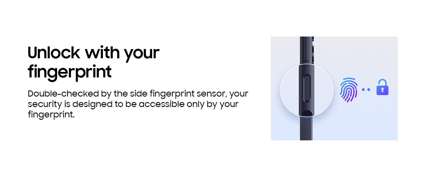 Unlock with Side Fingerprint