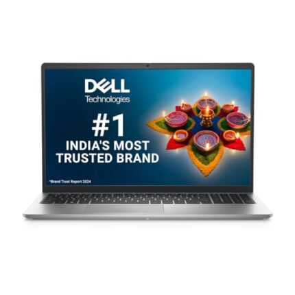 Dell [Smartchoice]15 Thin & Light Laptop, Intel Core i5-1235U Processor, 8GB, 512GB, 15.6" (39.62cm) FHD 120Hz 250 nits Display, Intel UHD Graphics Win 11 + MSO'21 + 15 Month McAfee, Titan Grey,1.69kg