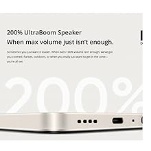 200% UItraBoom Speaker When max volume just isn't enough.