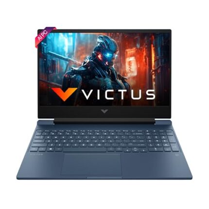 HP Victus Gaming Laptop, AMD Ryzen 7 8845HS AI Powered, 6GB RTX 4050 GPU,15.6-inch (39.6 cm),FHD, IPS, 144Hz,16GB DDR5, 512GB SSD,300 nits, Win 11, Backlit KB, DTS:X Ultra (MSO,Blue,2.29 kg),fb2114AX