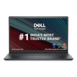 Dell 15 Laptop, AMD Ryzen 5-5500U Processor/ 8GB/ 512GB SSD/ 15.6" (39.62cm) FHD Display/AMD Radeon Graphics/Win 11 + MSO'21/15 Month McAfee/Black/Thin & Light-1.83kg