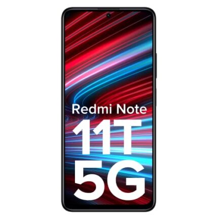 Redmi Note 11T 5G (Matte Black, 6GB RAM, 64GB ROM)| Dimensity 810 5G | 33W Pro Fast Charging| Charger Included