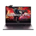 CHUWI CoreBook X Pro Laptop 12thGen i5-12450H Processor 15.6" Laptop with 16GB DDR4 RAM and 512GB SSD, FHD Display, Backlit Keyboard, Windows 11, Gray, 3xUSB3.0,1xHDMI,SD Card Slot,3.5MM,Camera Switch