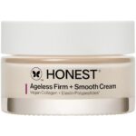 Honest Beauty Ageless Firm and Smooth Cream | Powered by Vegan Collagen and Elastin Polypeptides | Firmer, Smoother Looking Skin | Fragrance Free, EWG Verified, Vegan, Cruelty-Free | 1.7 fl oz