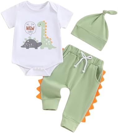 Little Brother Newborn Outfit T-Shirt Romper Top and Pants Sets Baby Coming Home Hospital Clothes Summer Clothing