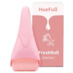 huefull Ice Roller for Face, Skin Care Set & Ice Face Roller，Spa Gifts for Women,Skin Care Wrinkle Remover for Face, Face Massager Roller & Self Care Gifts for Woman (Pink)