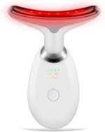 Face and Neck Massager Tools, Portable Facial Beauty Device,Facial Massager with 7 Color LED Lights for Skin Care