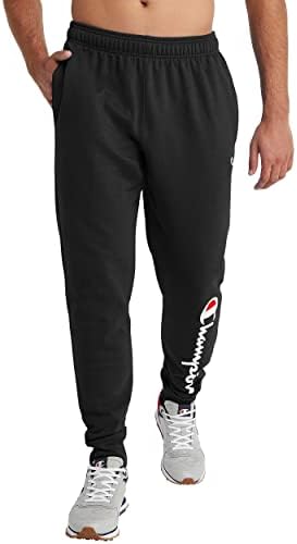 Champion Men's Joggers, Powerblend, Fleece Joggers, Comfortable Sweatpants for Men (Reg. or Big & Tall)