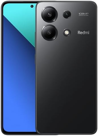 Xiaomi Redmi Note 13 4G LTE (256GB + 8GB) 6.67" 108MP (for Tmobile Mint Tello Global) Global Version (Midnight Black)