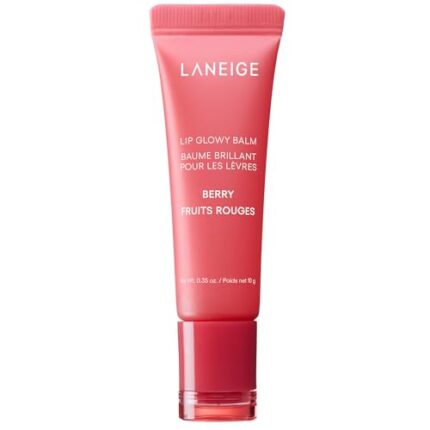 LANEIGE Lip Glowy Balm Stocking Stuffer: Hydrate, Glossy, Lightweight, Moisturize & Tint with Shea Butter