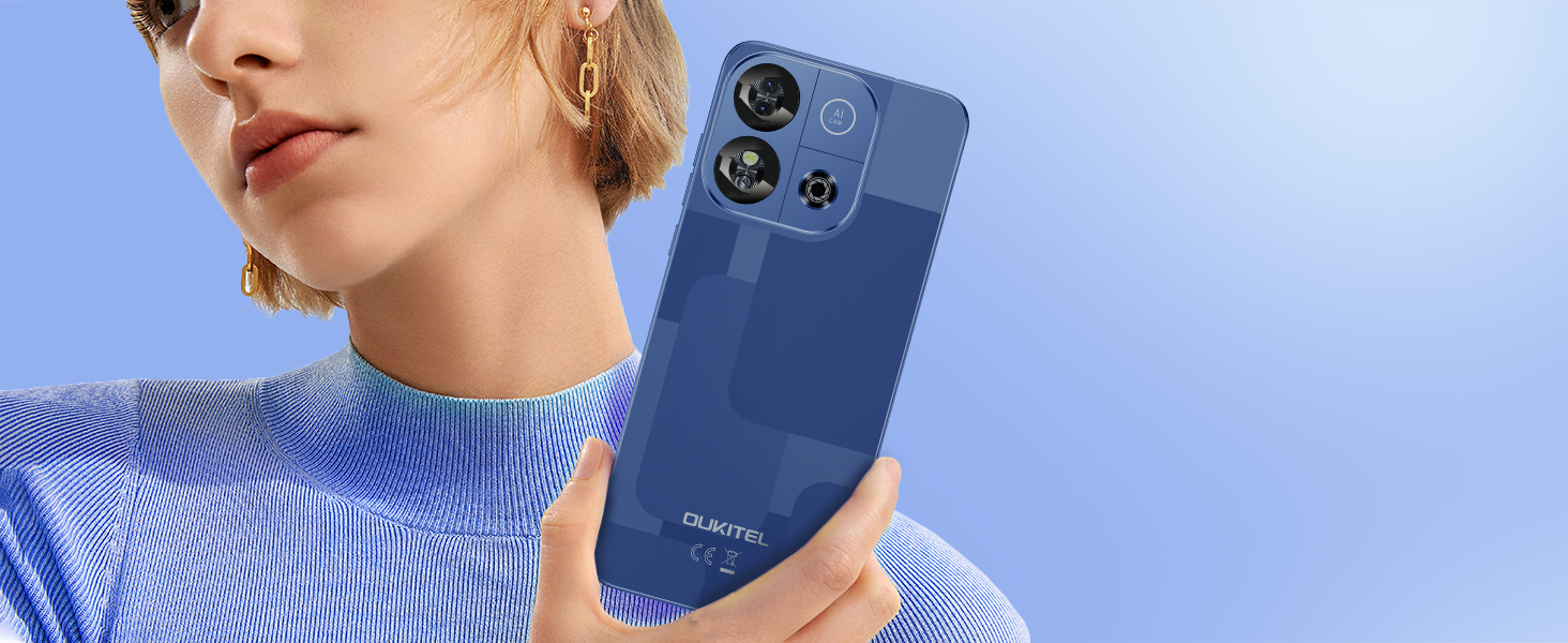 oukitel c57s blue color