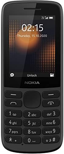 Nokia 215 | GSM | Unlocked Mobile Phone | 4G | International Version | Black