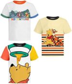 Winnie The Pooh Graphic T-Shirt (Sets) Tigger Eeyore Piglet Rabbit Roo Kanga Owl Lumpy Kessie Infant-Baby/Toddlers Clothes