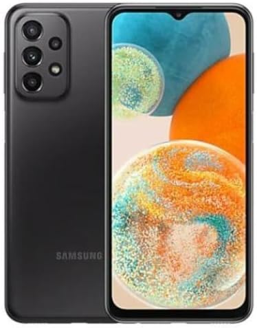 SAMSUNG Galaxy A23 5G (64GB, 4GB) 6.6" 120Hz FHD, Snapdragon 695 Octa-core, 50MP Quad Camera (US Model Fully Unlocked for T-Mobile, Verizon, AT&T, Global 4G) A236U1 (25W Fast Charger Bundle, Black)