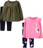 Simple Joys by Carter's girls 4-piece Playwear Set