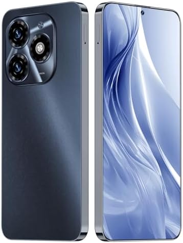 Unlocked Android Phone, Spark20 pro Smartphone, 8GB+256GB Unlocked Cell Phone, 24MP+50MP Camera, 6800mAh Battery, 6.82" HD Display, 5G Dual SIM, GPS US Version (Graphite)