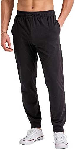 Hanes Originals Cotton Joggers, Jersey Sweatpants for Men with Pockets, 30" Inseam