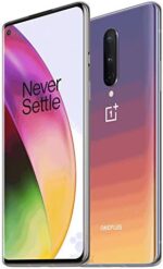 OnePlus 8 (5G) 128GB + 8GB(RAM) 90Hz Display Single SIM IN2017 T-Mobile/Sprint Unlocked Interstellar Glow (with Generic Charger) (Renewed)