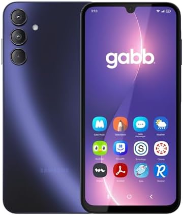 Gabb Phone 4 Pro: Phone for Kids & Teens - GPS Tracker for Kids, No Social Media, No Internet Browsers, Parental Controls, Talk & Text, Safe Messaging App for Kids, Safe Video Calls, 30 Activation Fee