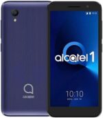 Alcatel 1 (16GB) 5.0" Full View Display, Removable Battery, FM Radio, Dual SIM GSM Unlocked US & Global 4G LTE International Version 5033E (Bluish Black)