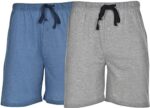 Hanes Mens 2 Pack Cotton Sleep Short, 7.5" Inseam, Comfortable and Breathable, Assorted Colors