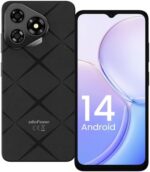 Ulefone Note 19 (6+32GB) Unlocked Cell Phones, Android 14 Go, 6.56” Screen 5000mAh Battery, 8+5MP Camera, Ultra-Slim Lightweight 4G Dual SIM Smartphone 3-Card Slots Face ID Mobile Phone- Black