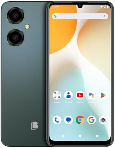 BLU G64 | 2024 | All-Day Battery | Unlocked | 6.8” HD+ Infinity Display | 256GB | Dual 50MP Camera | US Warranty| Green