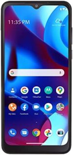 Simple Mobile | Motorola Moto g Pure | Locked | 32GB | 4000 mAh Battery | 13 MP Dual Camera System | 6.5" Max Vision HD+ Display | Blue