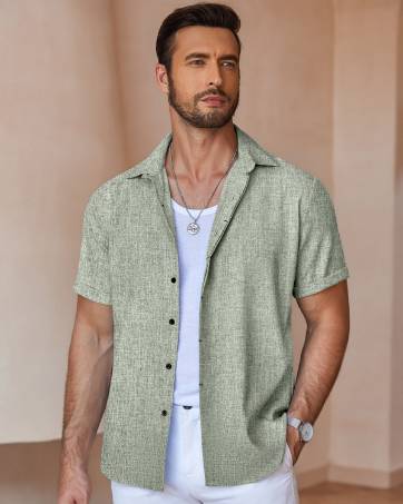 linen shirt for men