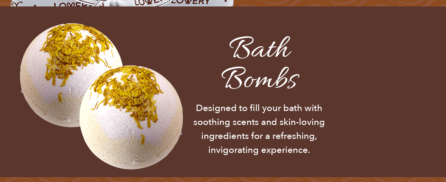 lovery vanilla coconut bath set