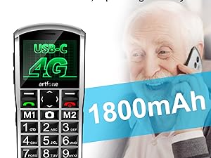 senior cell phone for elderly unlocked  t mobile phones unlocked  artfone 4g big button cell phone 