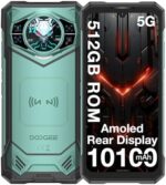 DOOGEE S200 X Rugged Phone 5G,32GB+512GB/TF 2TB, Android 14 Rugged Cell Phone with 1.32" Amoled Screen,10100mAh/33W,100MP+20MP+20MP Rugged Smartphone,6.72" FHD/120Hz,Waterproof Phone,NFC/OTG