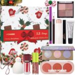 UCANBE Makeup Advent Calendar 2024, 12 Days Christmas Countdown Calendar Surprise Gift Kit, Xmas Holiday Festival Cosmetic Starter Makeup Set with 12 Beauty Boxes for Women Teens Girls