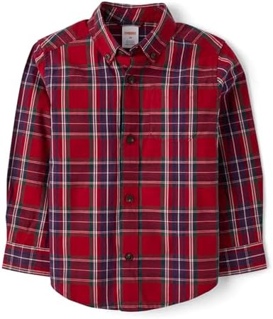 Gymboree,and Toddler Long Sleeve Plaid Button Up Shirts