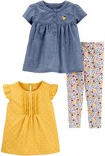 Simple Joys by Carter's baby-girls 3-piece Playwear Set