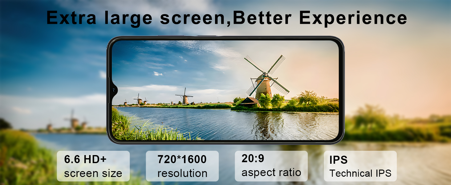  Larger screen, better experience