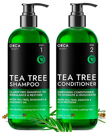 tea tree shampoo and conditioner