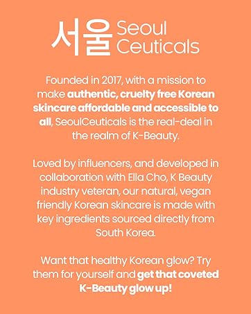 About Us info for Seoul Ceuticals Korean skin care products