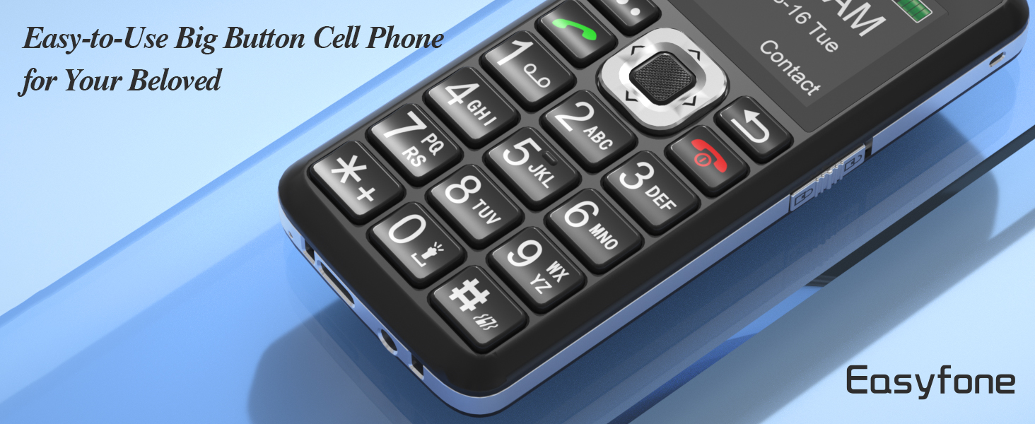 Easy to Use Big button cell phone