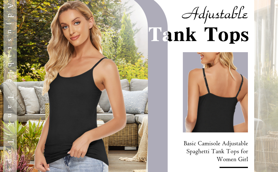 The basic camisole are suitable for most of women and girls in different ages