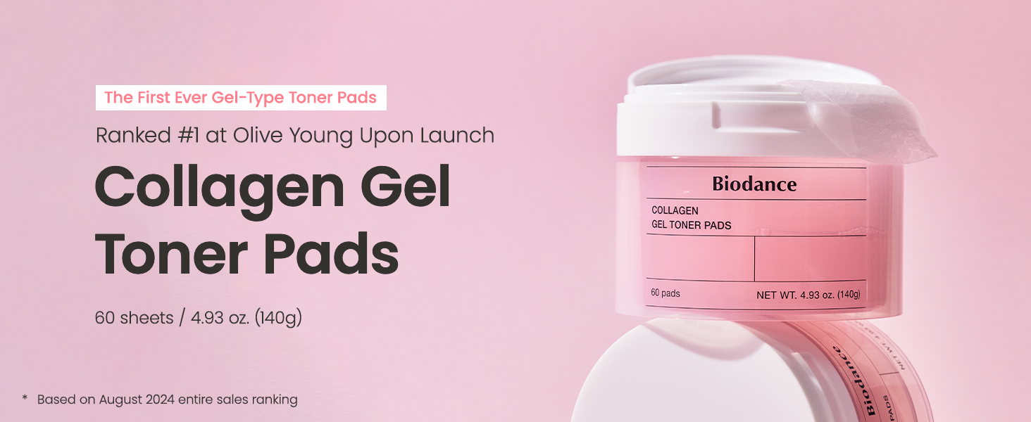 collagen gel toner pads