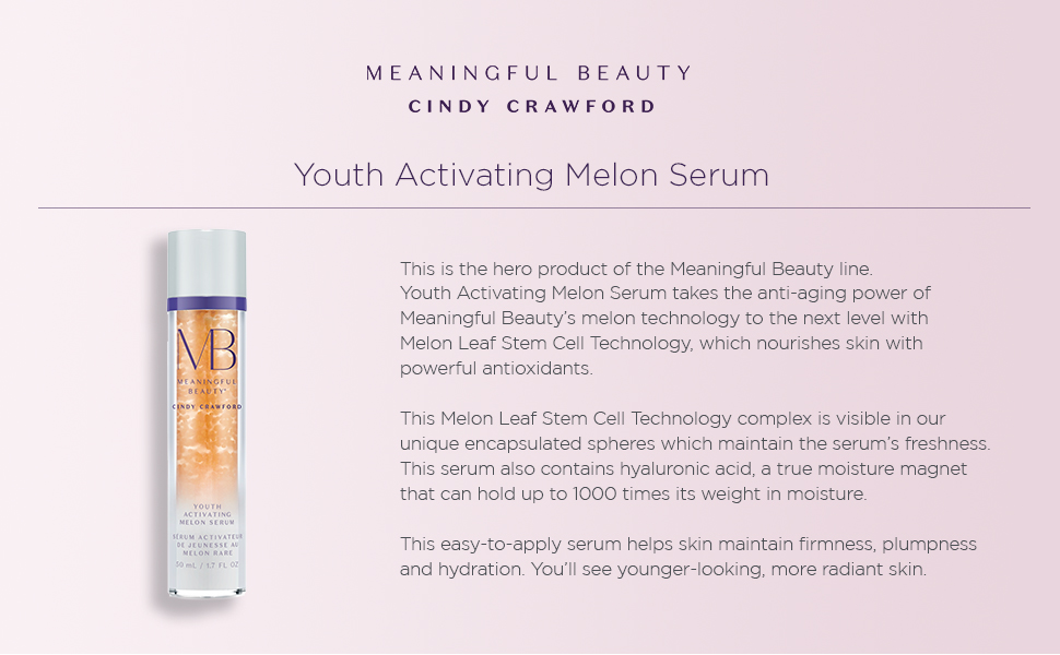 Meaningful Beauty Youth Activating Melon Serum