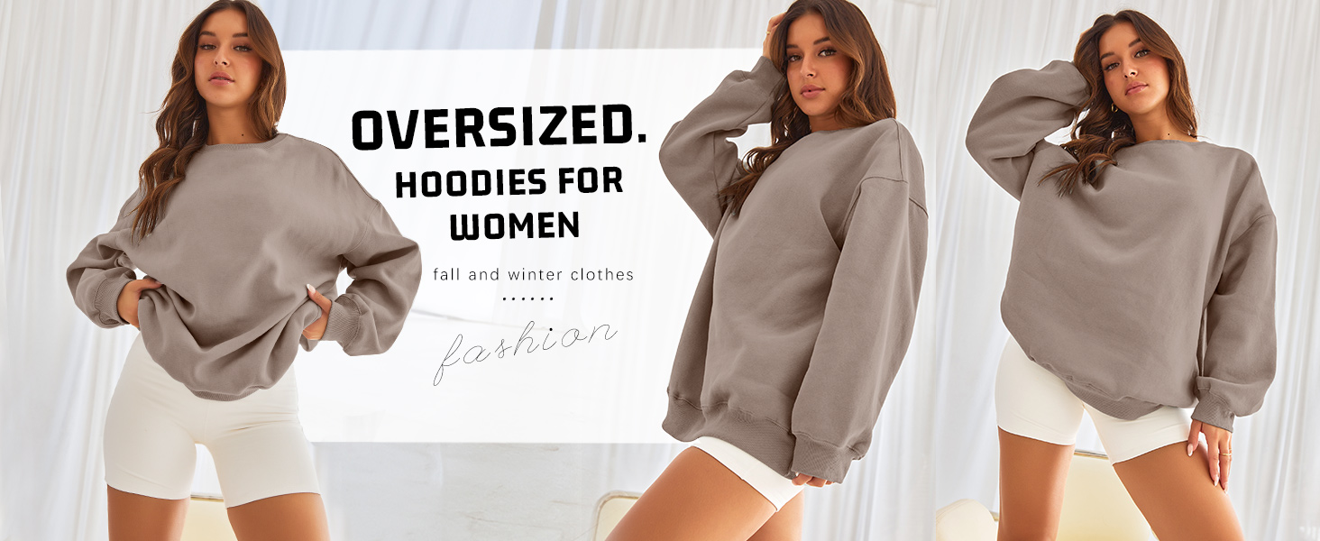 oversized sweatshirts