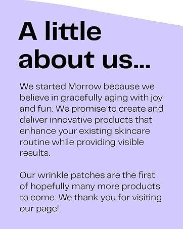 Morrow Beauty Smoothing Wrinkle Patches