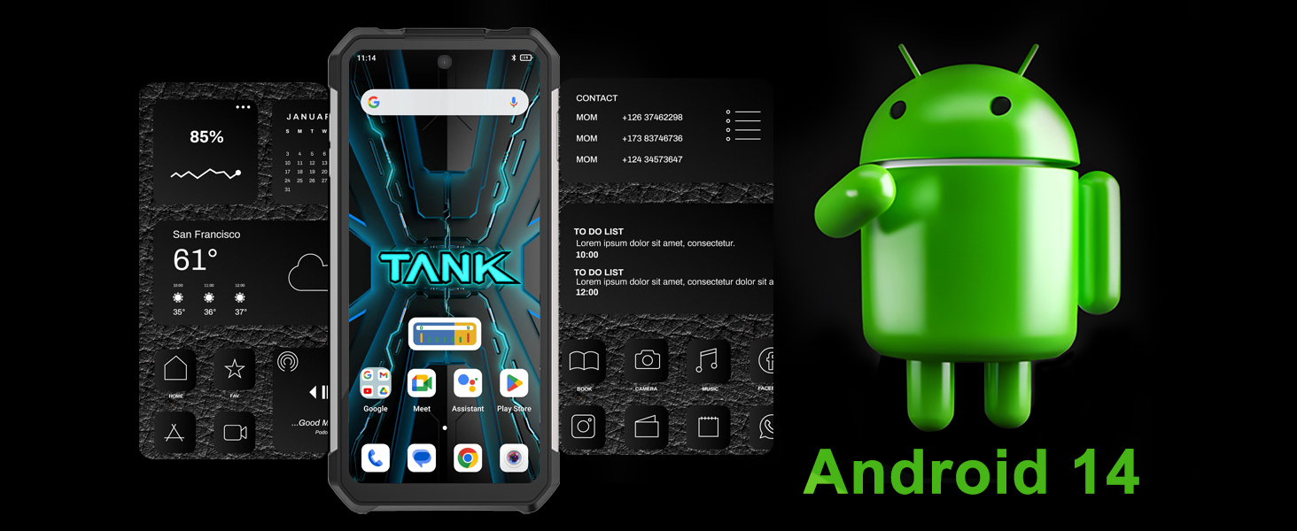 Android 14 tank 3 pro 5g