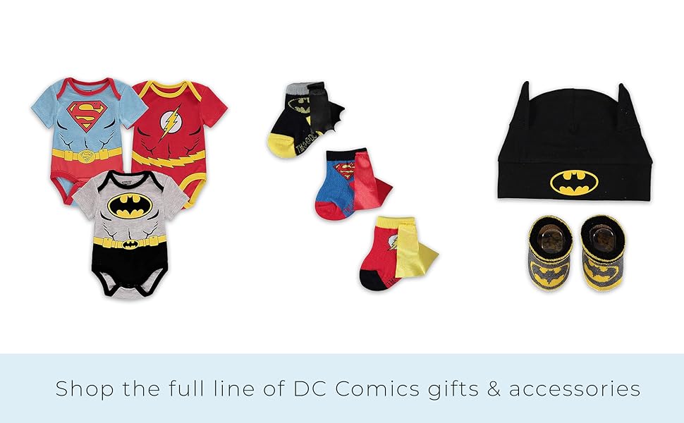 DC comics baby clothes