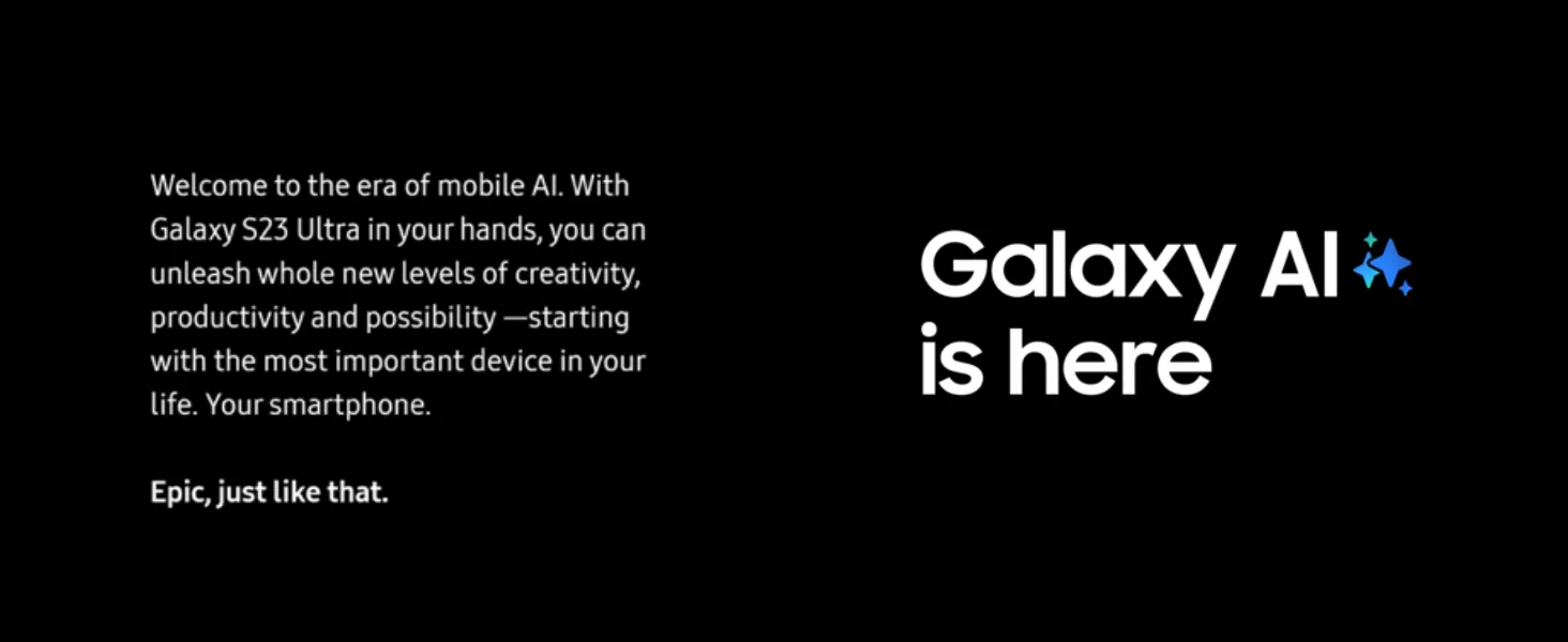 Galaxy AI is Here