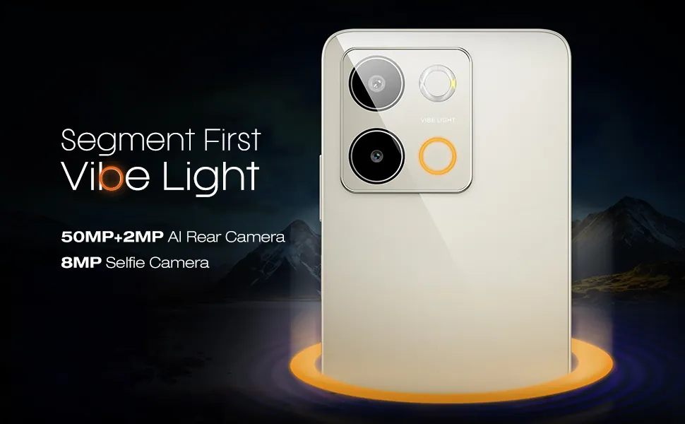 Camera and vibe light